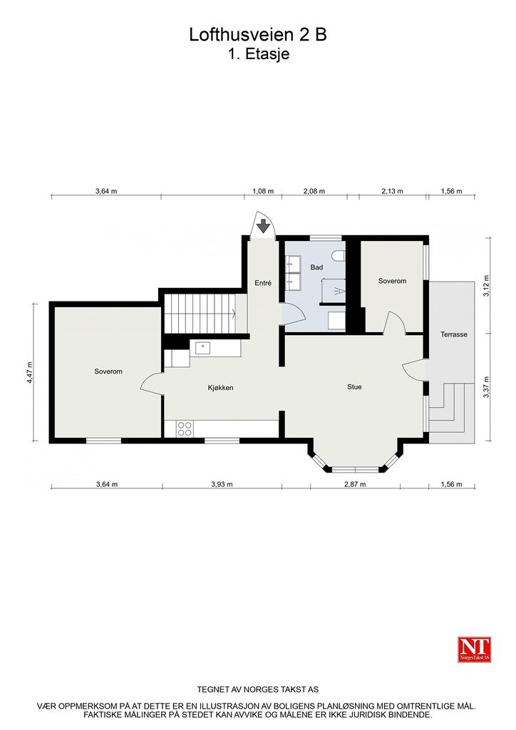 Planskisse 1. etasje