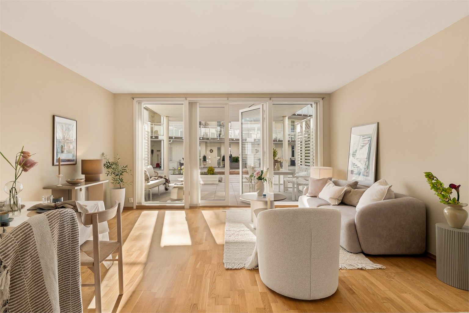 Leiligheten er på 59kvm i BRA-i