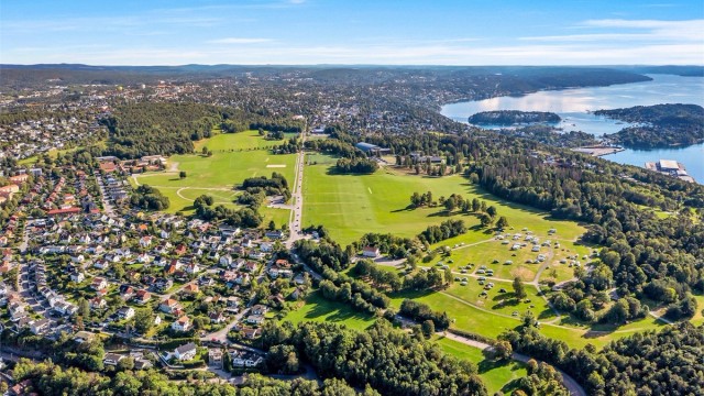 Gangavstand til de unike friområdene på Ekebergsletta og skogsområdene rundt