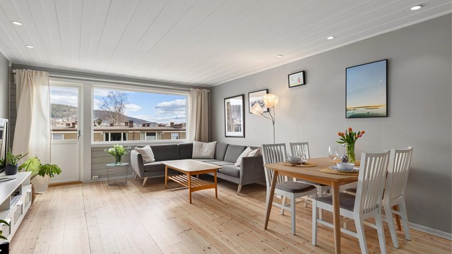 Belysning med downlights i tak