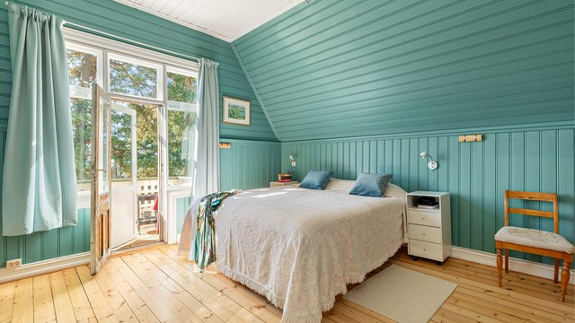 Dette soverommet har direkte utgang til en egen veranda på 5 m².