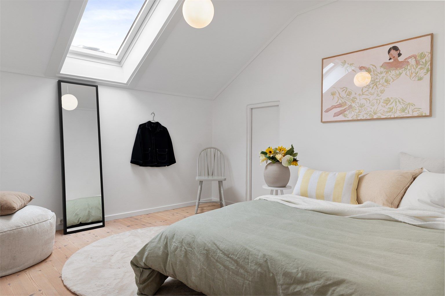 - Soverom nr. 2 er også av god størrelse -