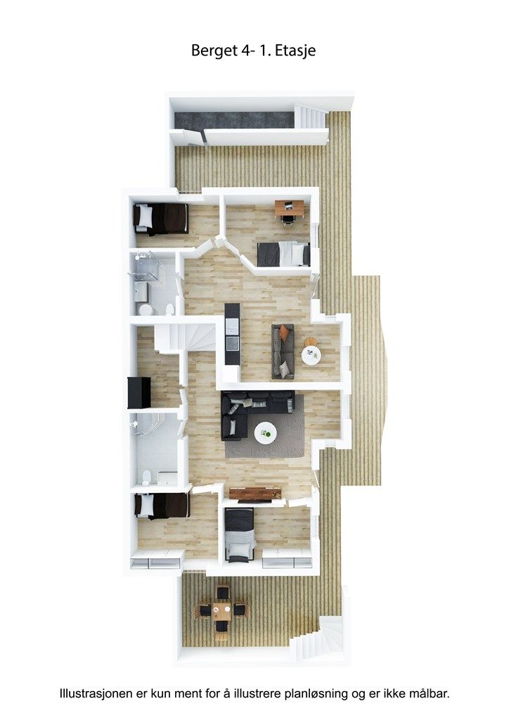 Plantegning - Underetasje