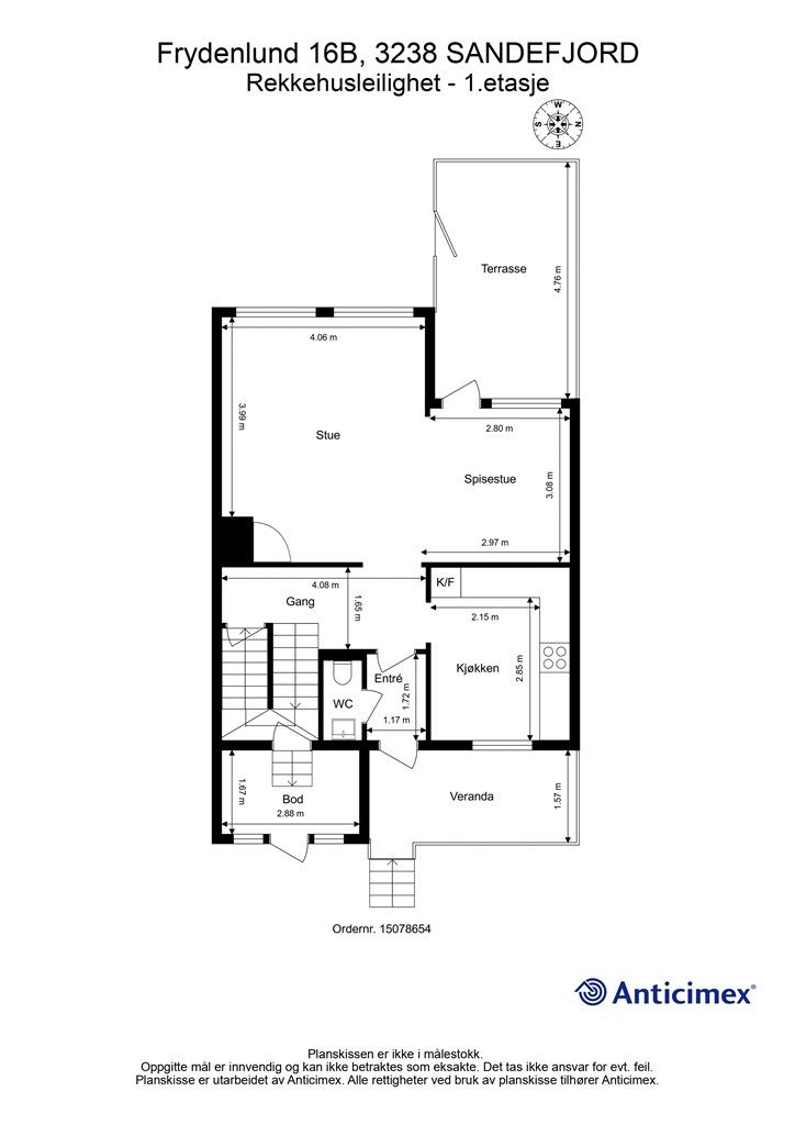 Plantegning 1.etasje