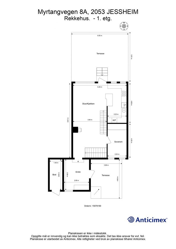 Plantegning 1. etasje