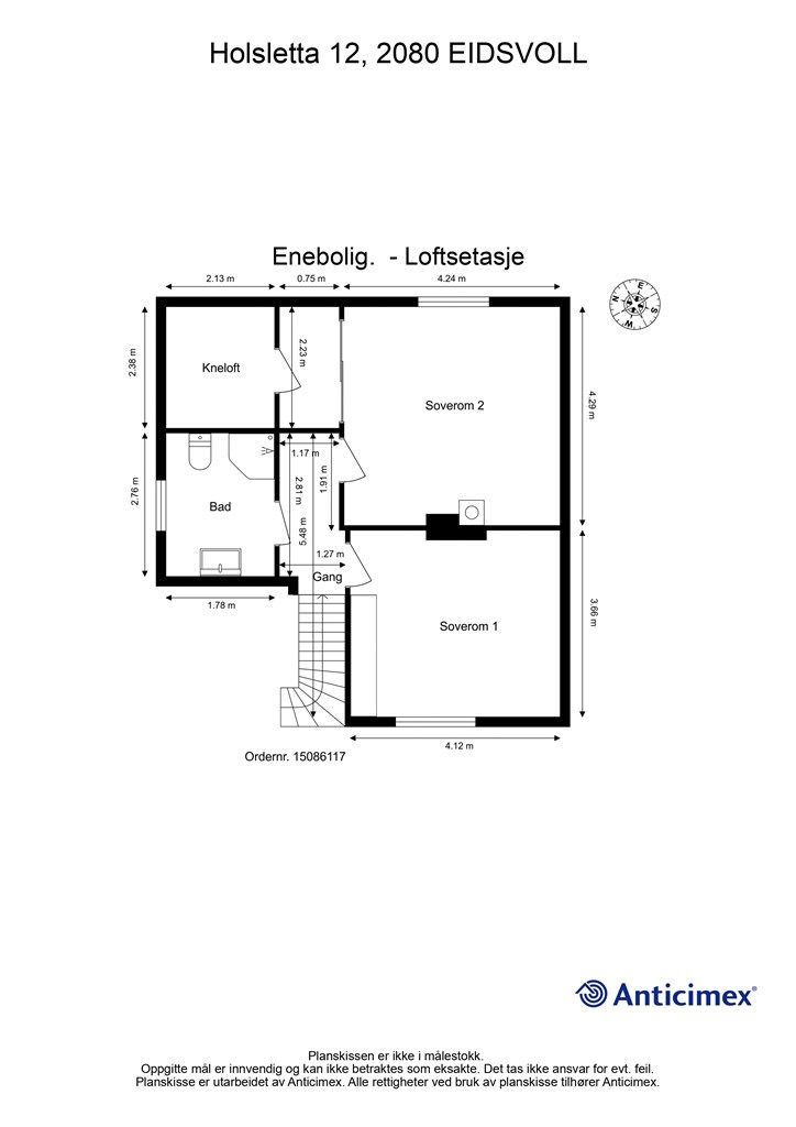 Plantegning 2. etasje