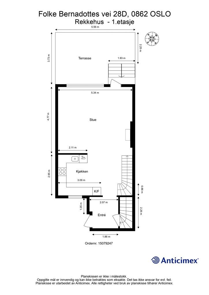 Planskisse 1. etasje