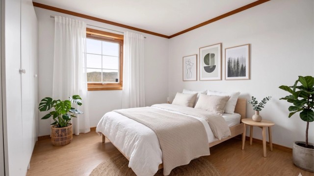 Underetasjen inneholder to soverom av god størrelse. Digitalt Stylet.