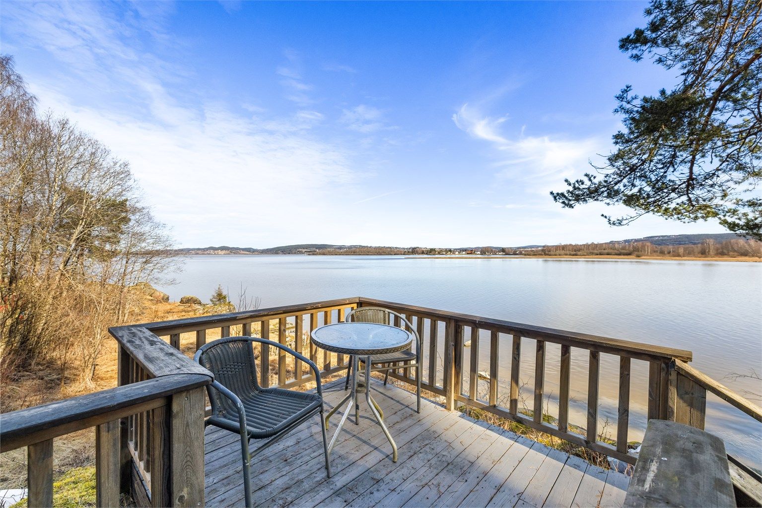 Hytta ligger kun 30 min kjøretur fra Oslo