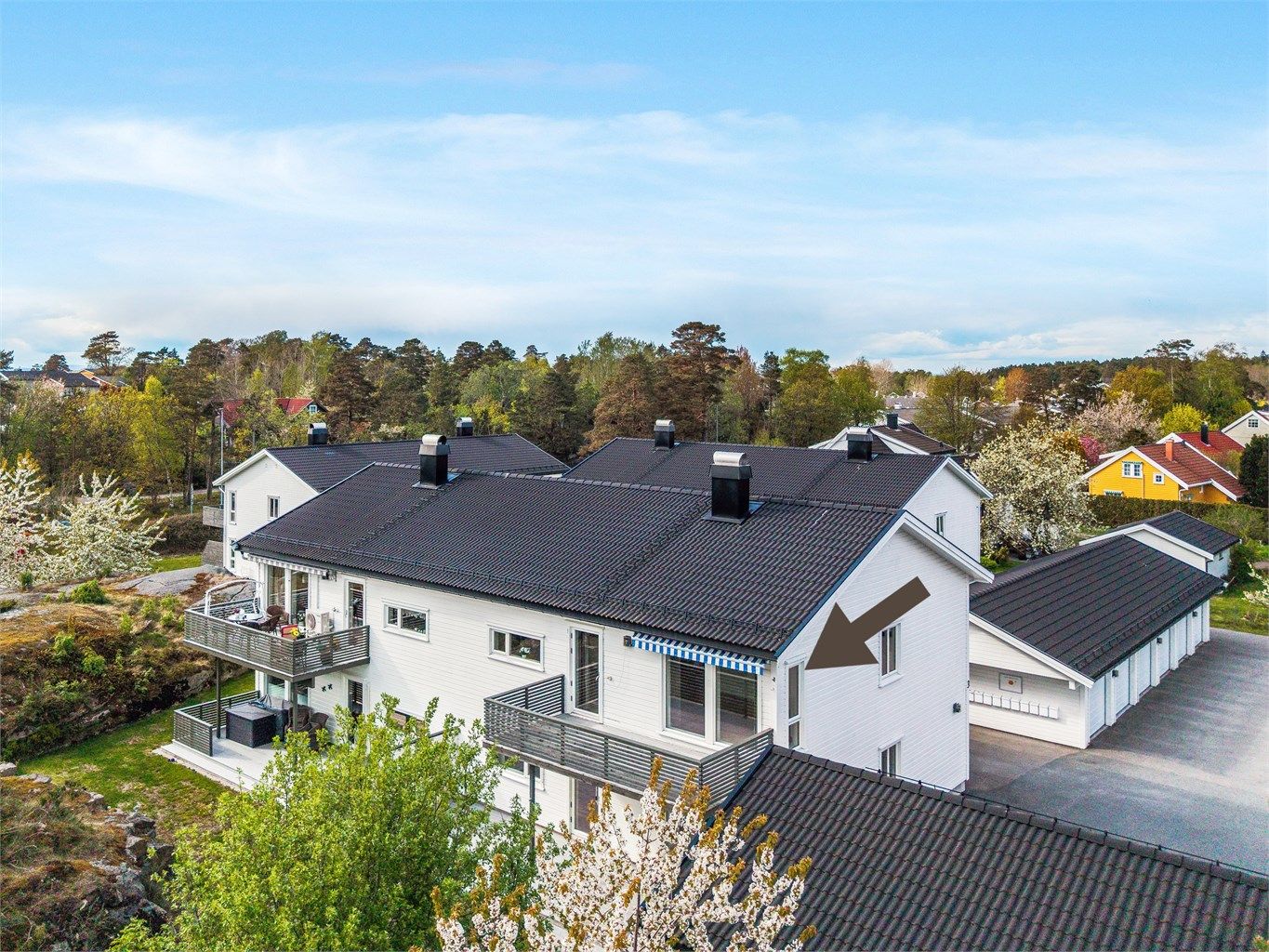 Velkommen til Fredtunveien 3C - leiligheten ligger i 2.etg. 