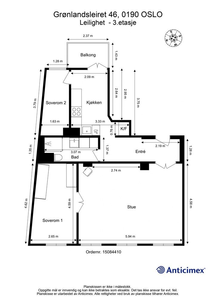 Planløsning.