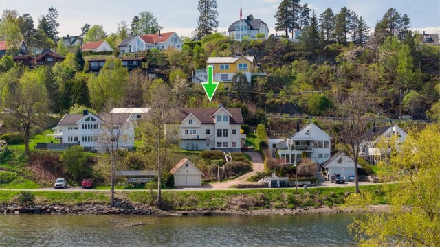 Velkommen til Vervenveien 3 - Med Oslofjorden som nærmeste nabo