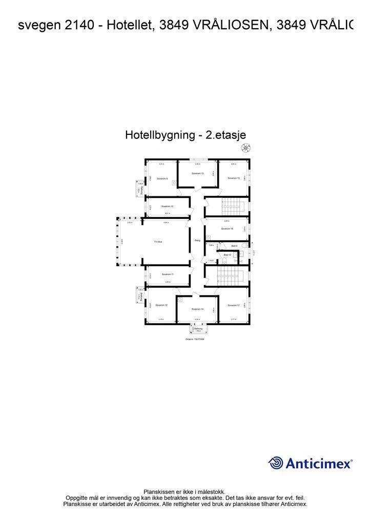 Plantegning 2.etasje
