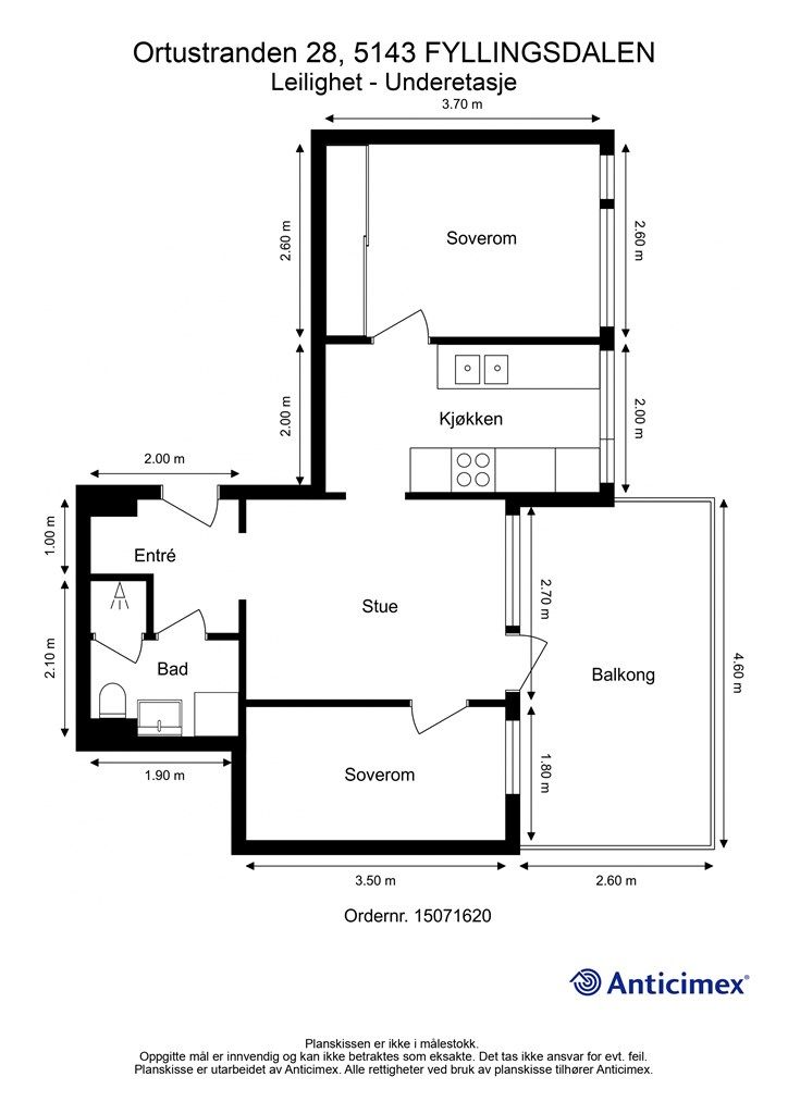 - Plantegning u.etg - 