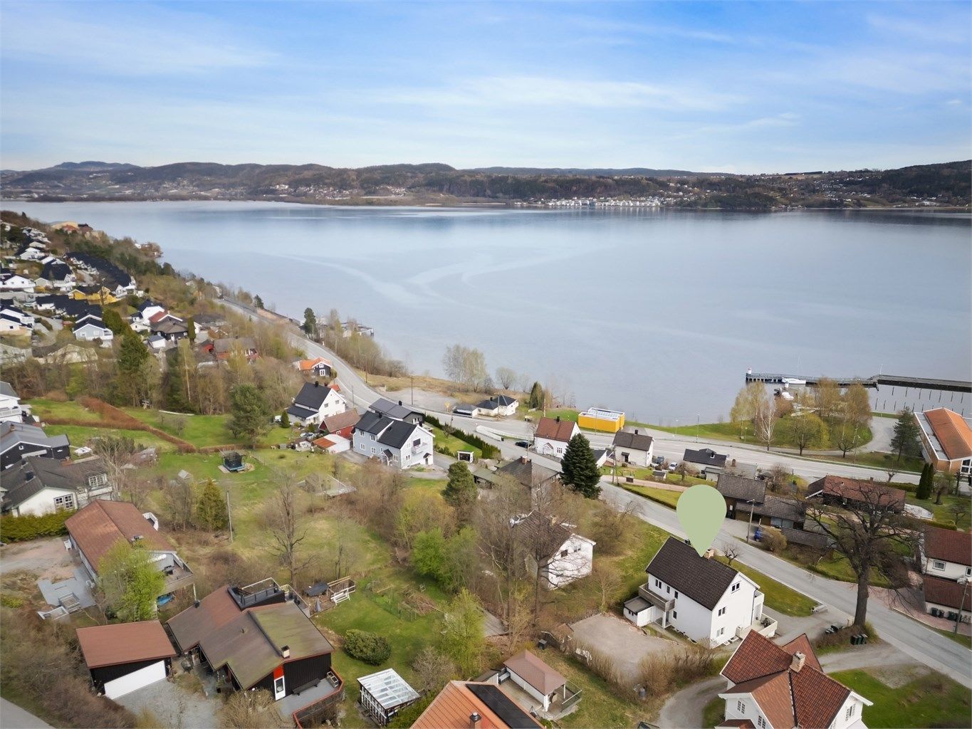Her har du flott utsikt over Drammensfjorden og nyter en hverdag med nærhet til både fjorden og byens fasiliteter. 
Foto: Ole Thoresen