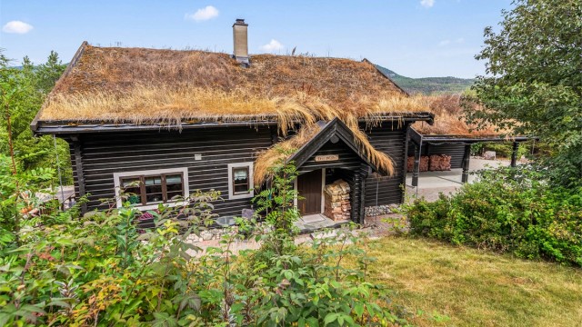 Velholdt og innholdsrik hytte