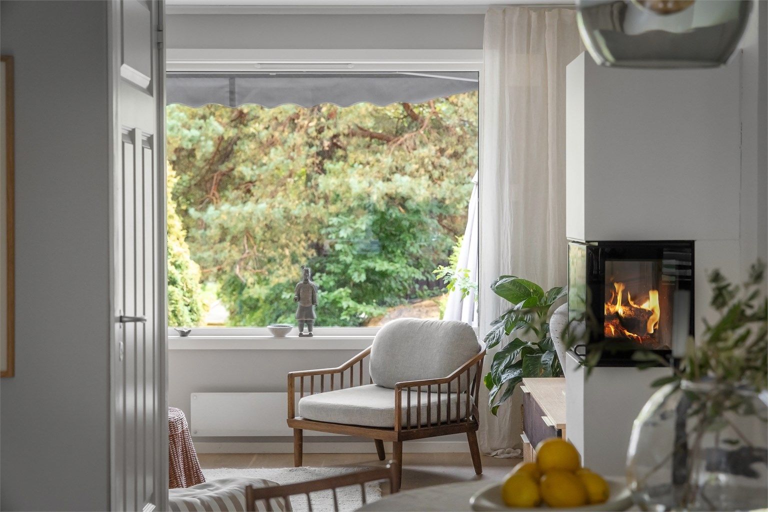 Vinduene i boligen ble byttet i 2015