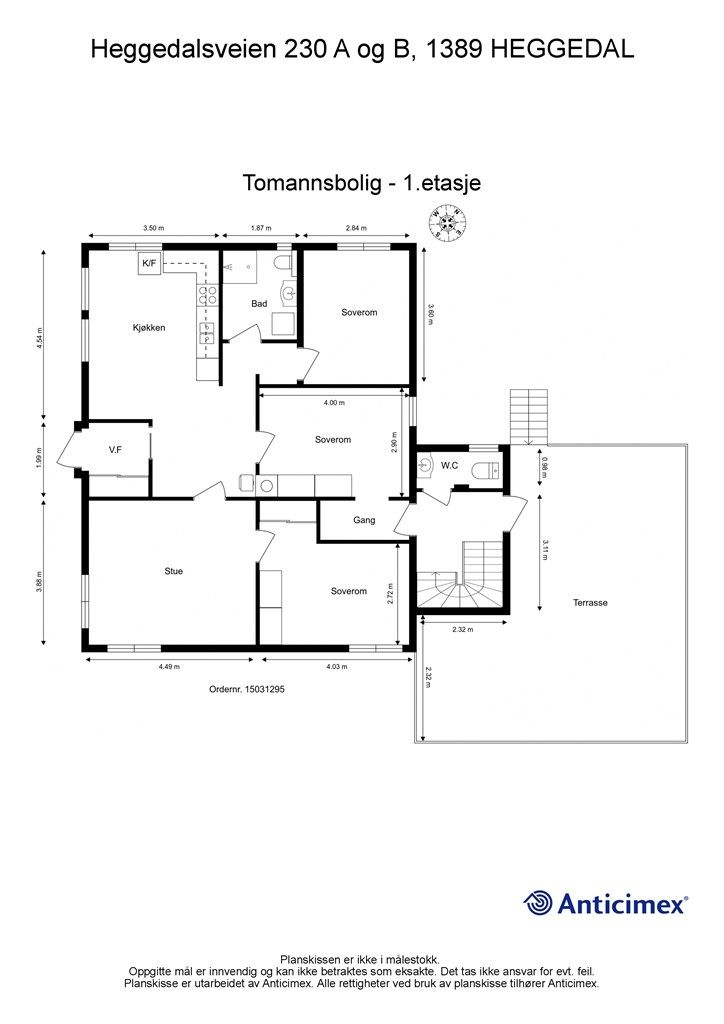 Plantegning 1. etasje