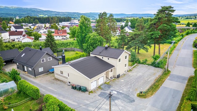 Leiligheten har en praktisk planløsning med alt på ett plan