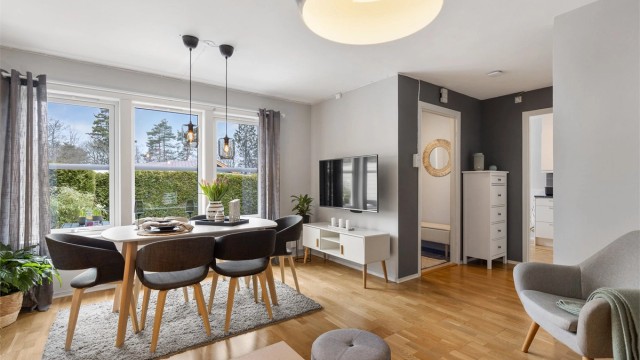 Rommet er et naturlig og sosial samlingspunkt.