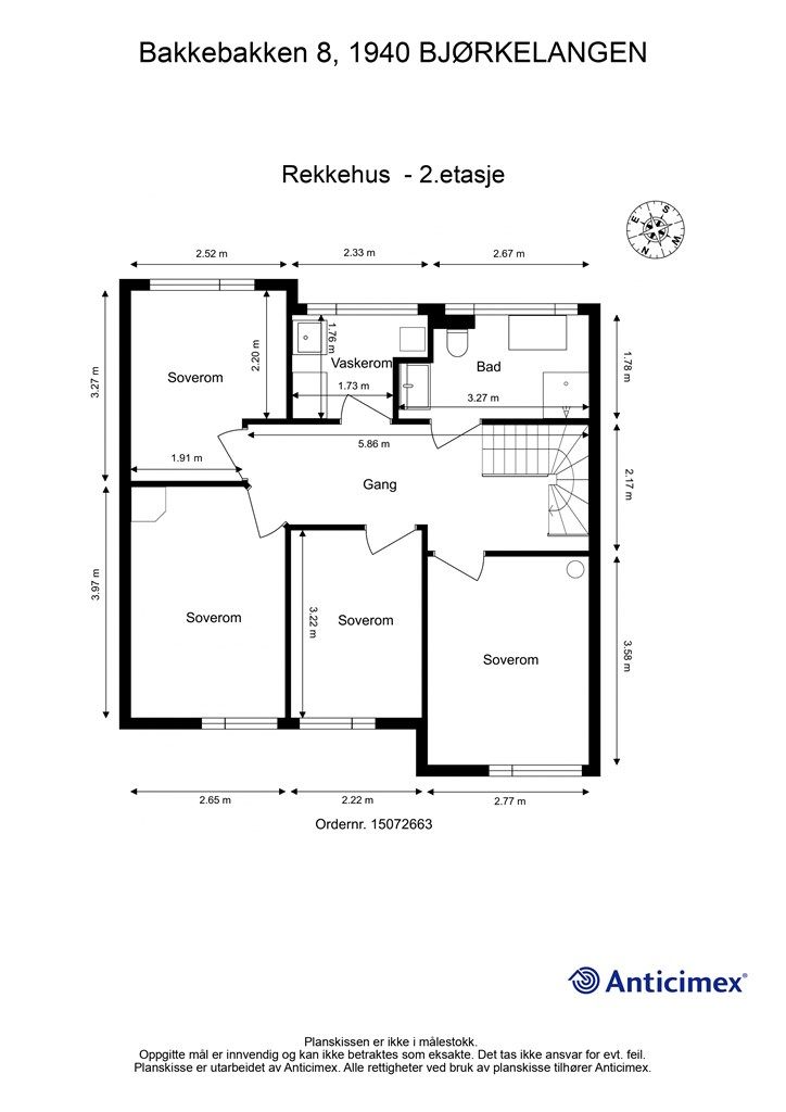 Plantegning - 2.etasje