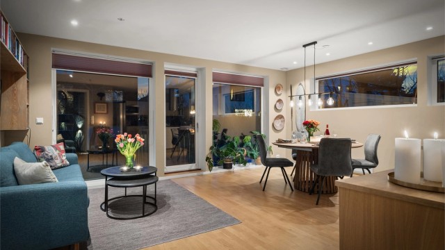 Den sosiale sonen er ideell for sammenkomster.