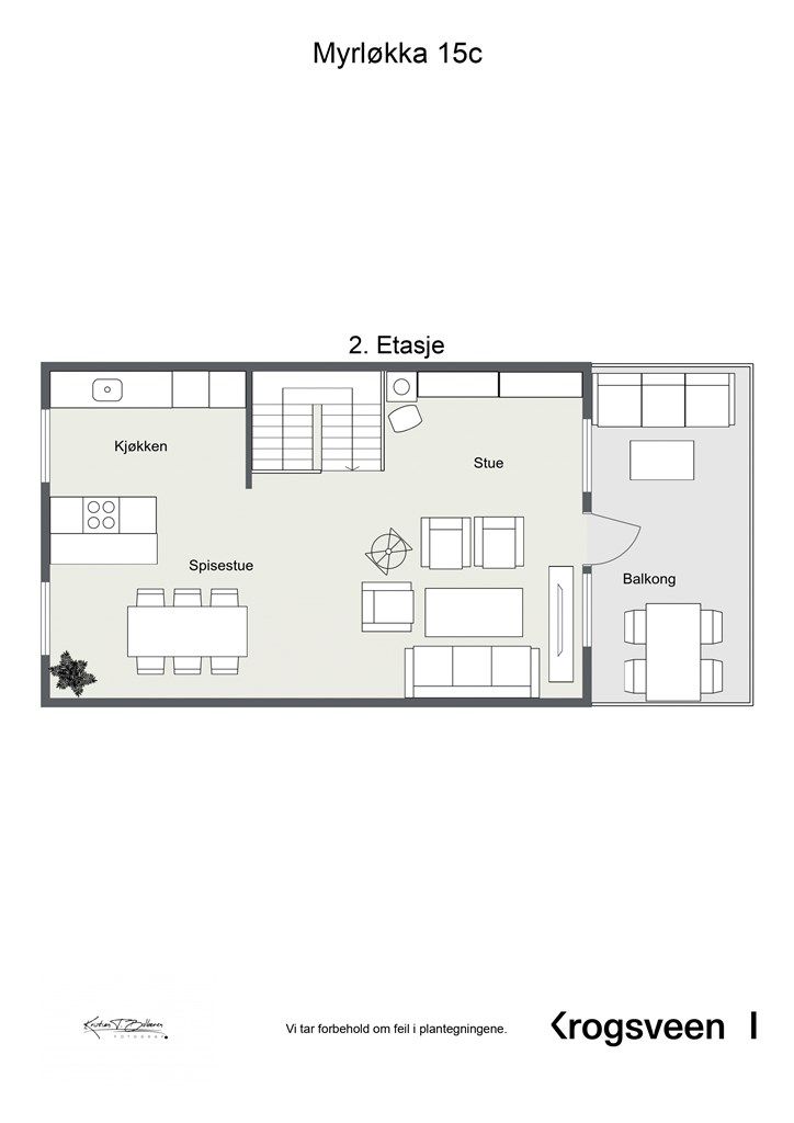 Plantegning - 2.etasje