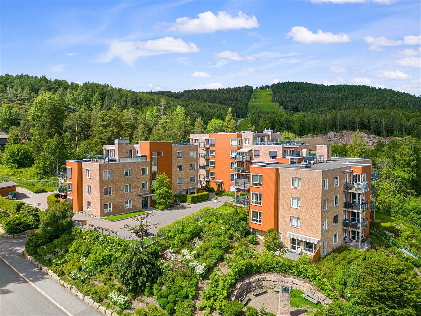 Sameiet har marka som nærmeste nabo!