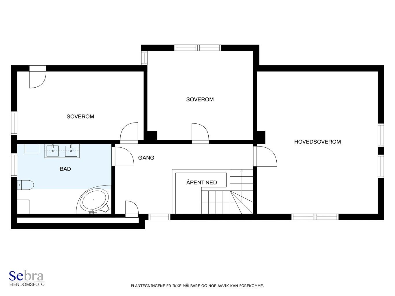 Plantegning 2. etasje.