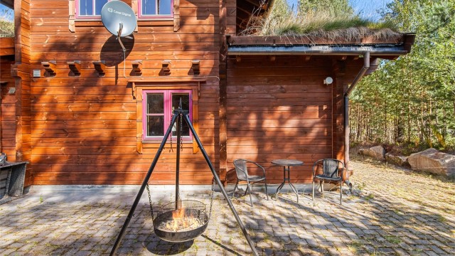 Her finner man alltid et lunt og solrikt sitte område