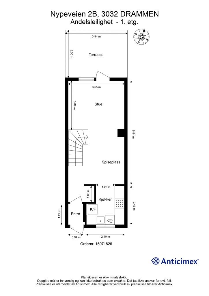 Plantegning - 1. etg.