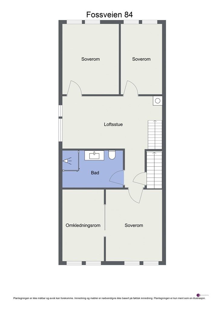 Plantegning 2. etasje 