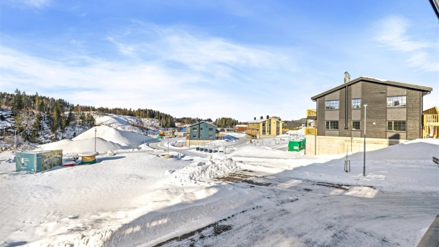 Boligen ligger i et nyetablert område med nærhet til Østmarka og flotte turområder.