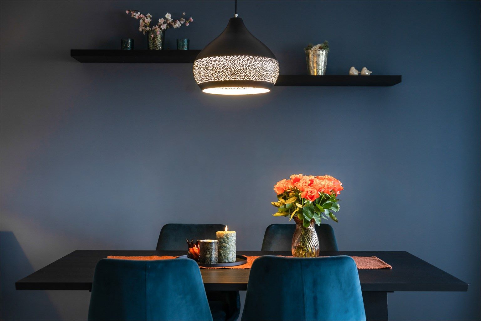 Plass til spisebord