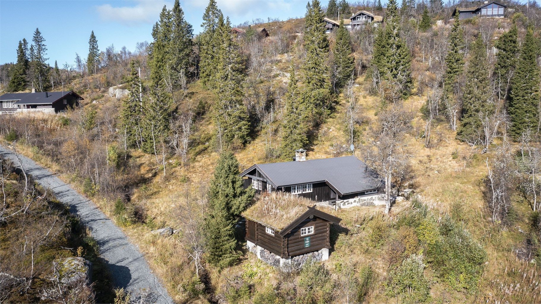 Koselig hytte i attraktivt område på Kvambekkheia