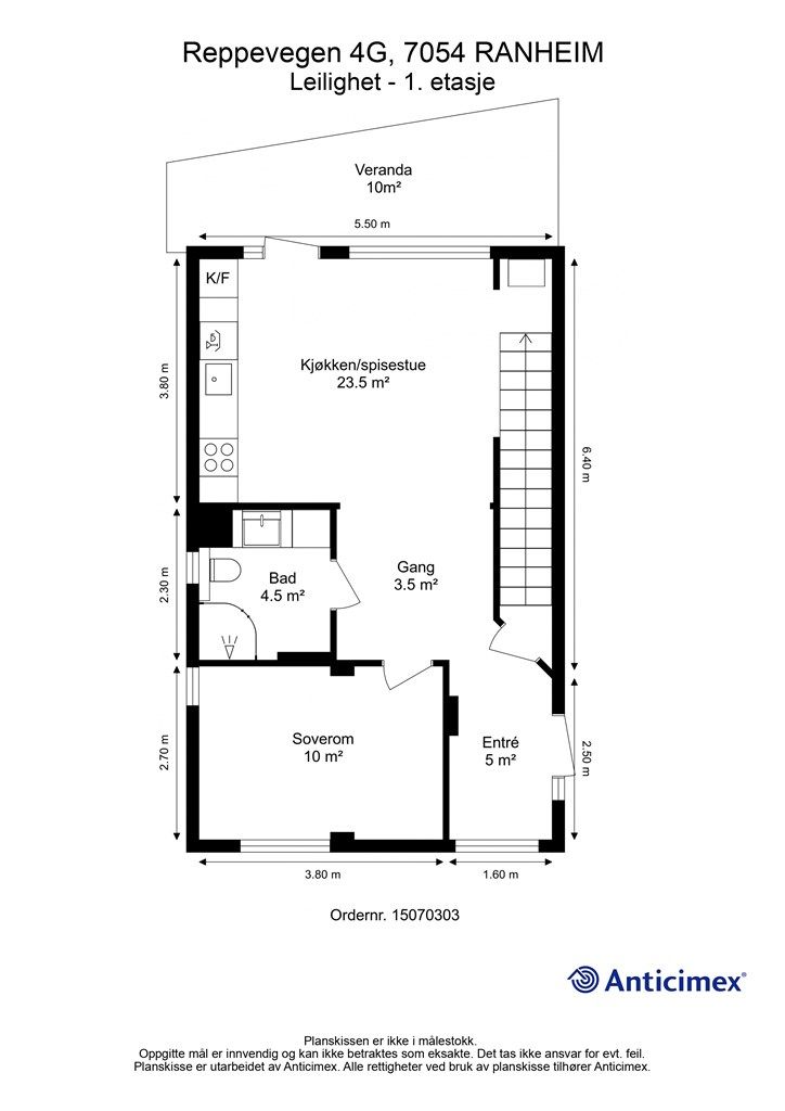 Plantegning 1. etasje