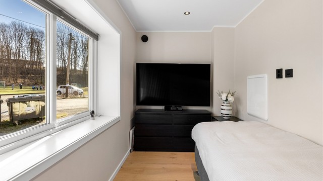 Soverom 2 (det gjøres oppmerksom på at rommets størrelse/utforming er vurdert å kunne begrense tiltenkt funksjon).