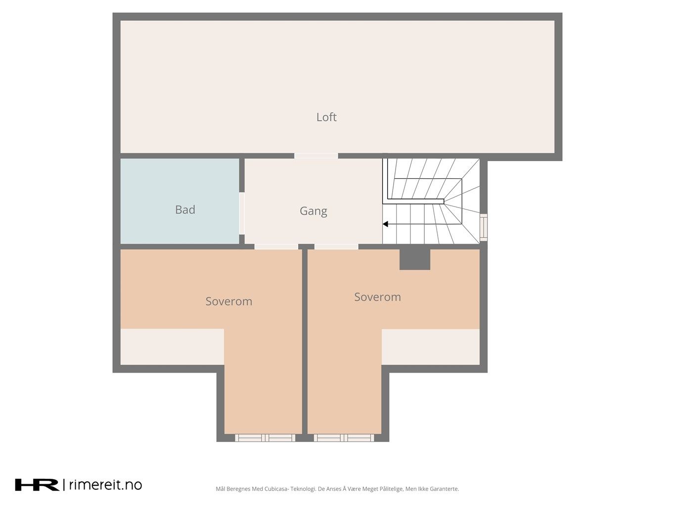 2. etasje plantegning