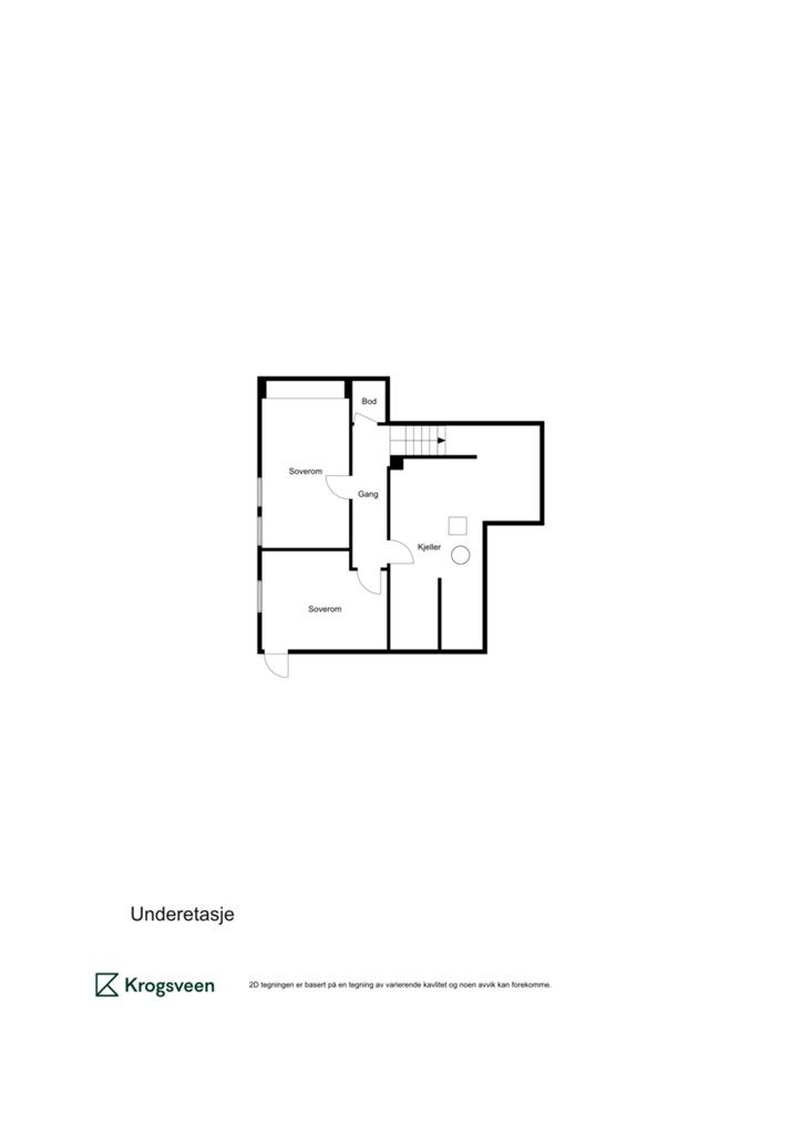 Plantegning underetasje