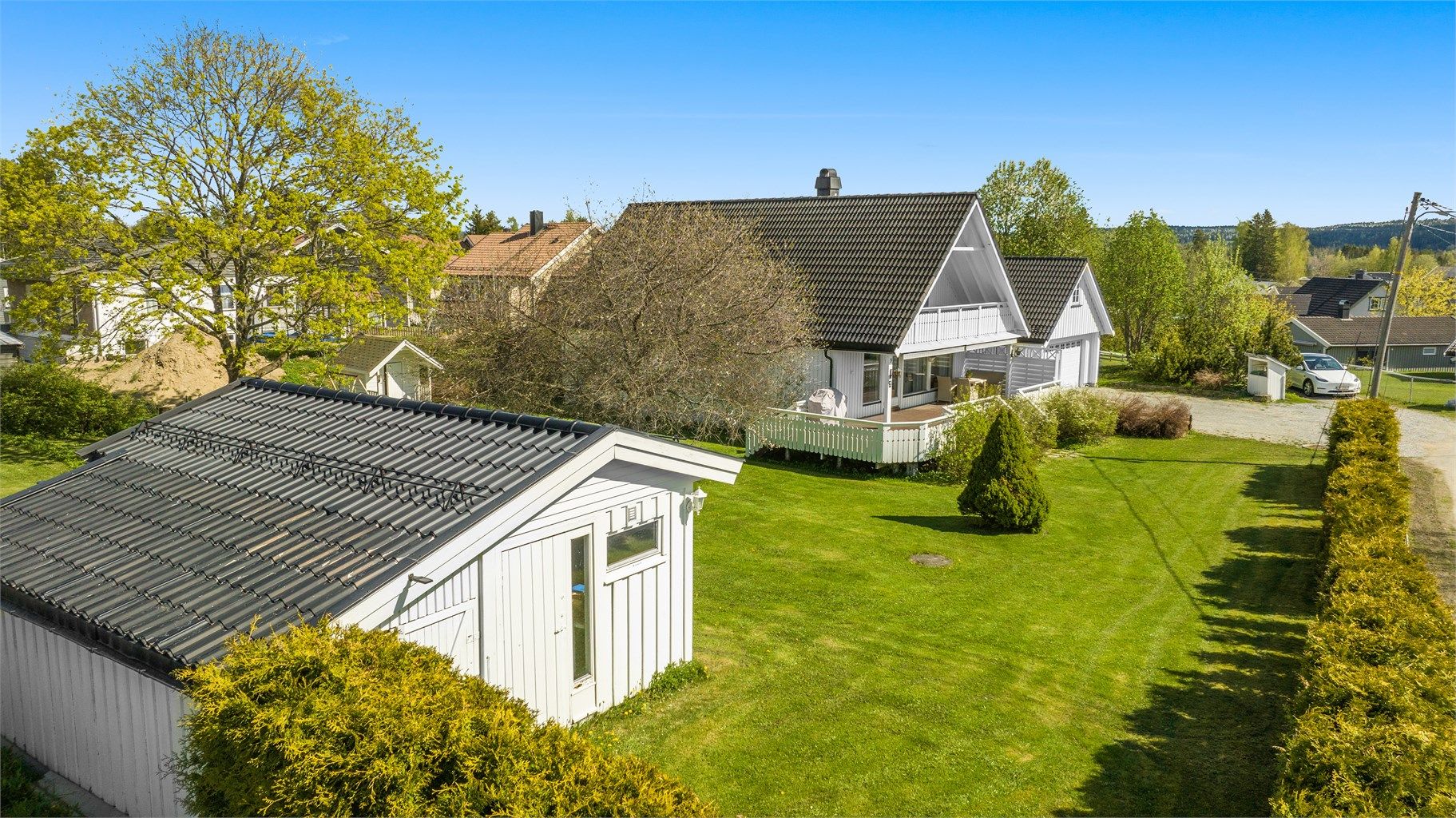 Krogsveen v/ Trude Stensby presenterer Movegen 9 - En innbydende og familievennlig enebolig beliggende i et veletablert område på Dal - Stor tomt på over 1,4 mål! 

