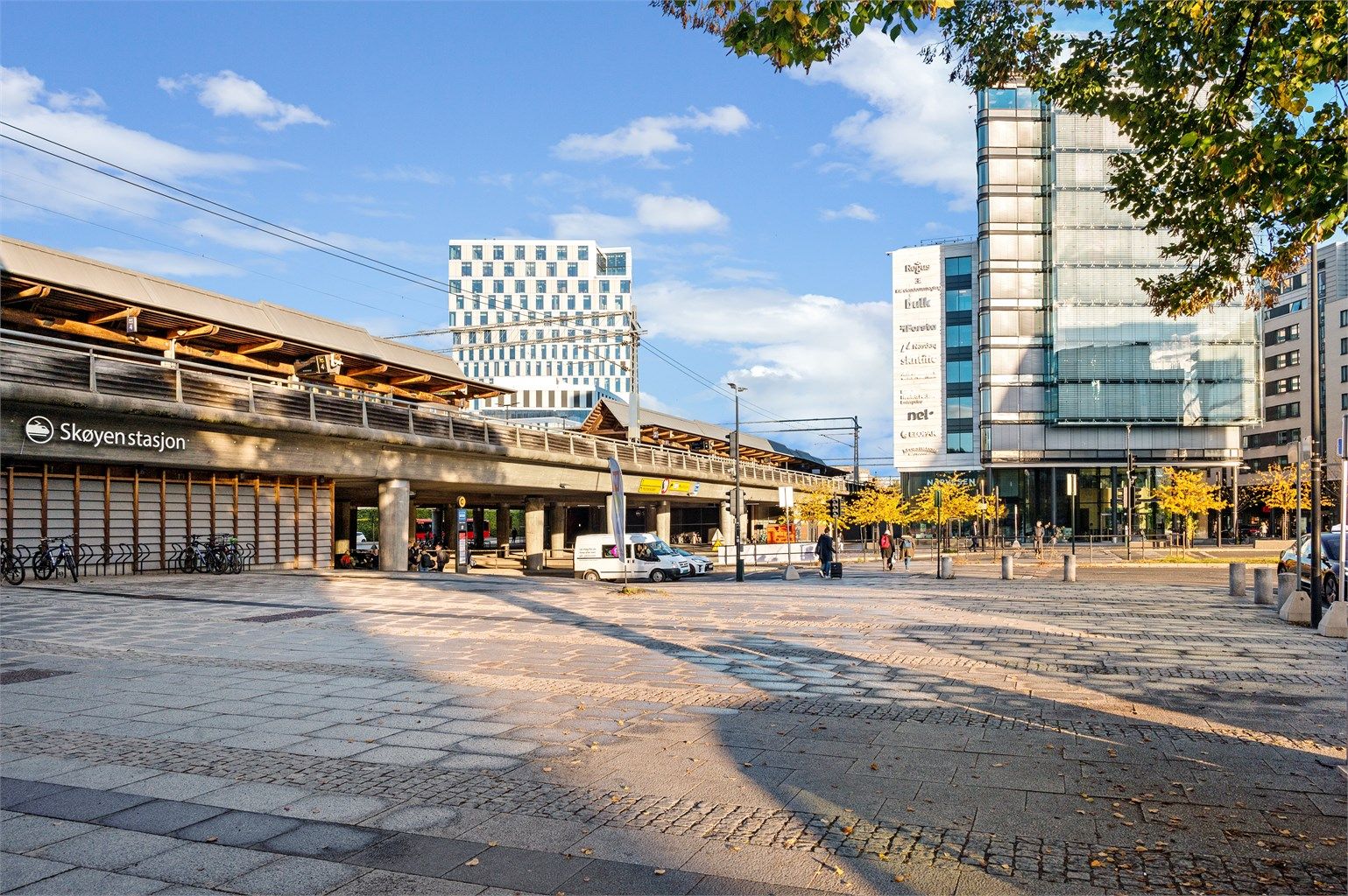 Nærhet til trafikknutepunktet Skøyen