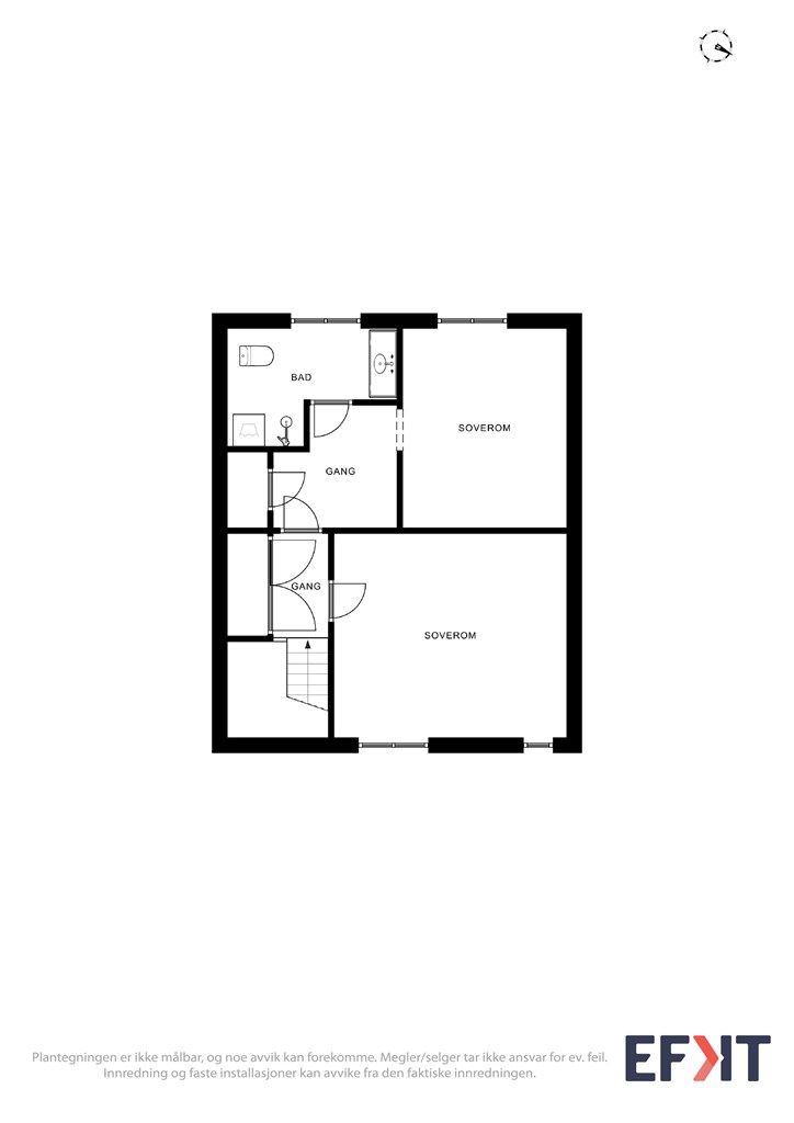Plantegning - 2. etasje