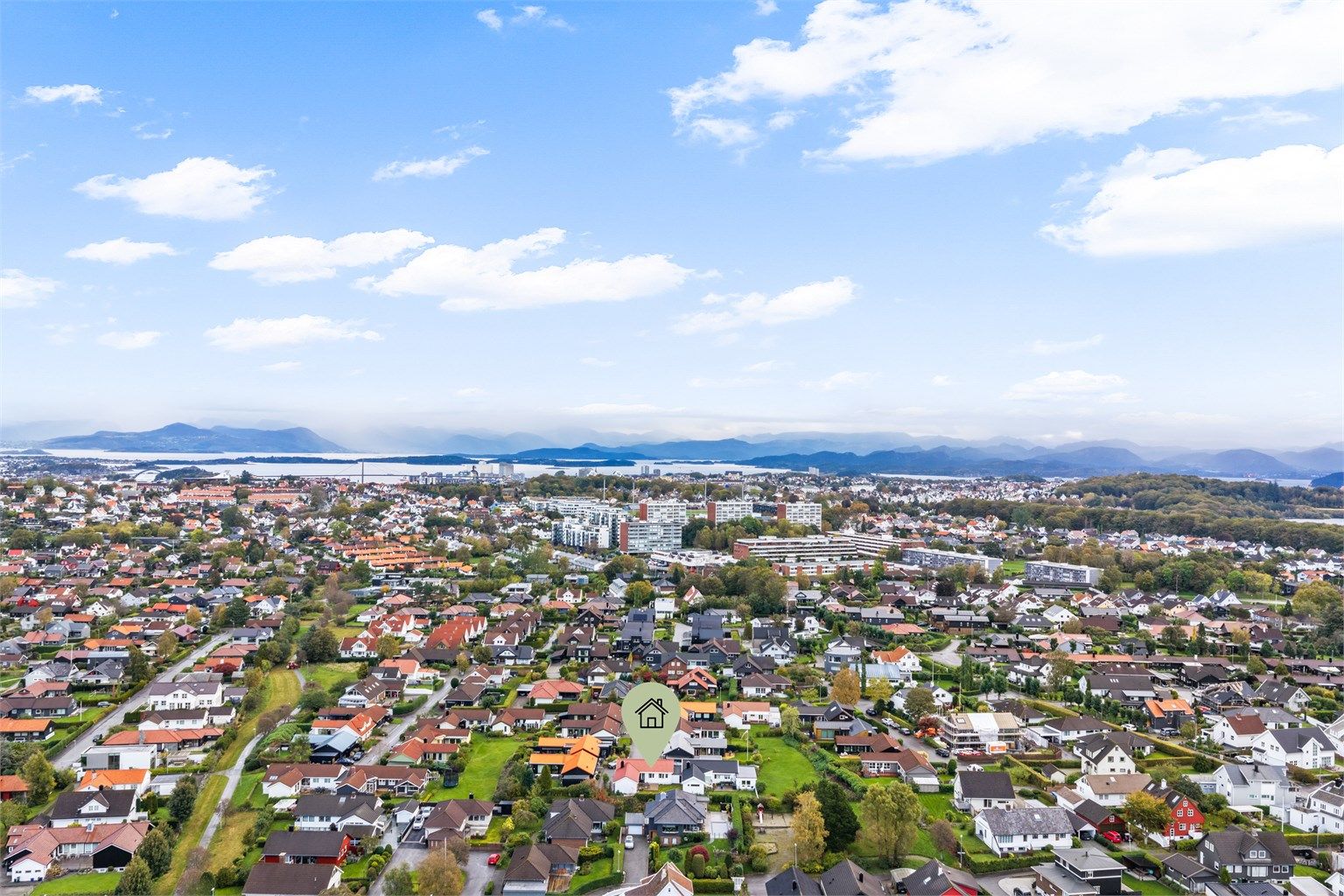 Sentral beliggenhet med kort vei til Stavanger sentrum og naturområder