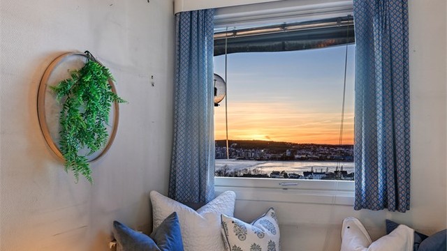 Fantastisk solnedgang.