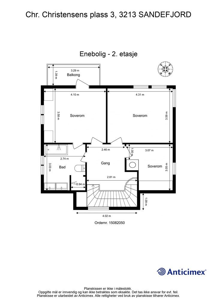 Plantegning 2.etasje