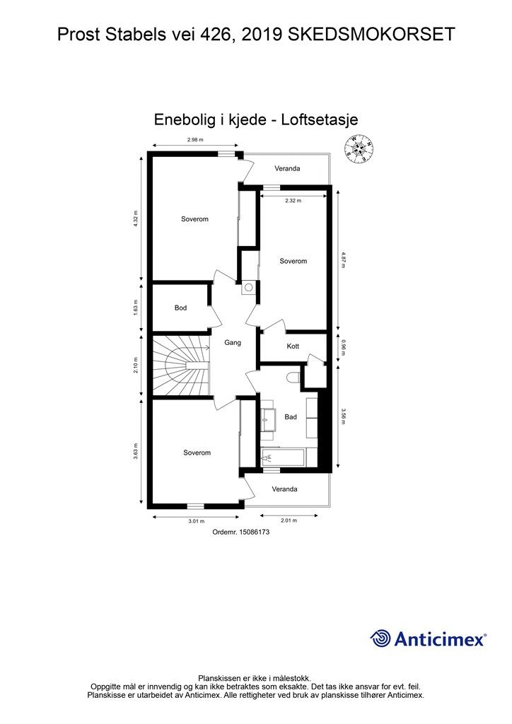 Plantegning 2. etasje