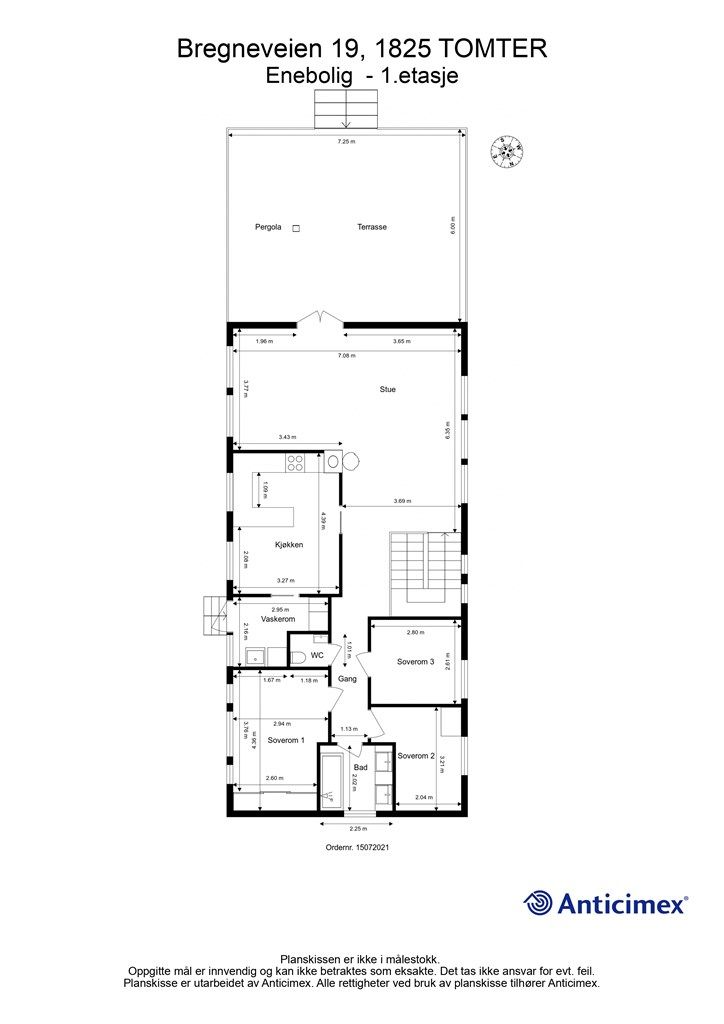 Plantegning - 1. etasje