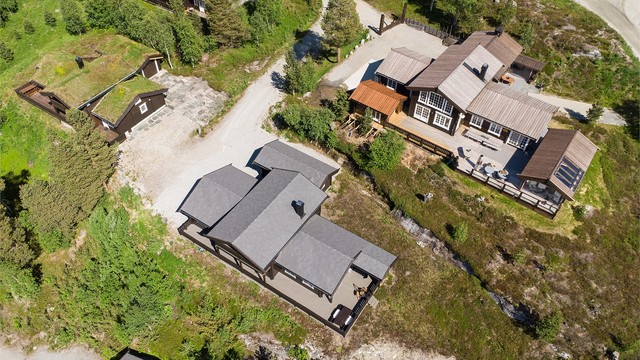 Dronebilde sett fra fugleperspektiv