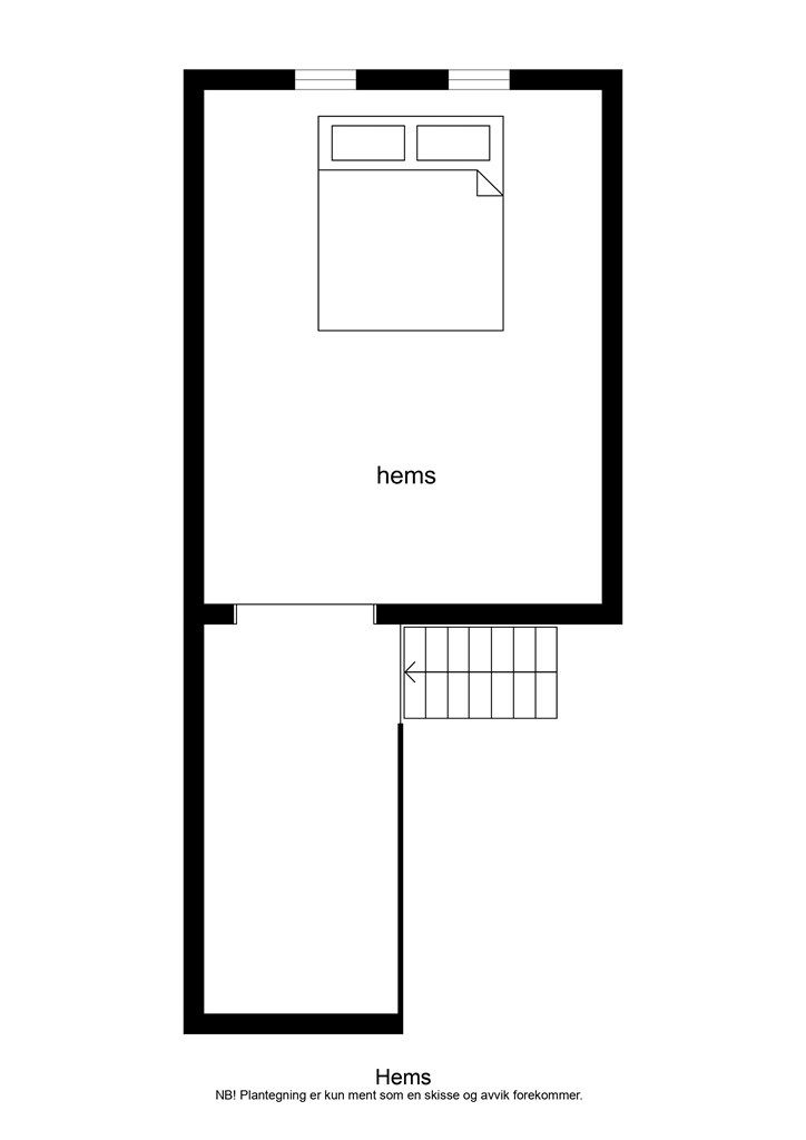 Plantegning hems