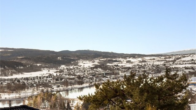 Utsikt fra terrassen